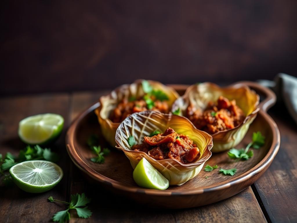 Chorizo & Chipotle Stuffed Cabbage Cups