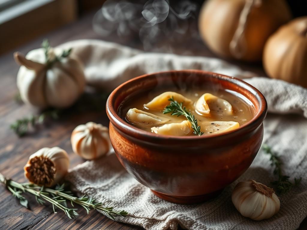 Healing Garlic Soup