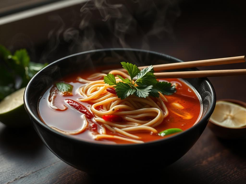 Thai Spicy Noodle Soup